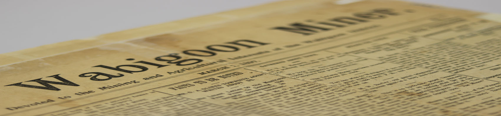 1987 Wabigoon Miner newspaper